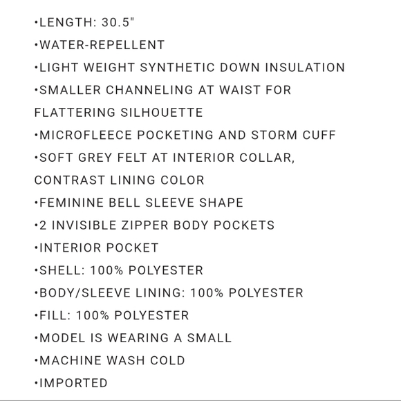 WINDSOR QUILTED SYNTHETIC DOWN - Picture 8 of 8